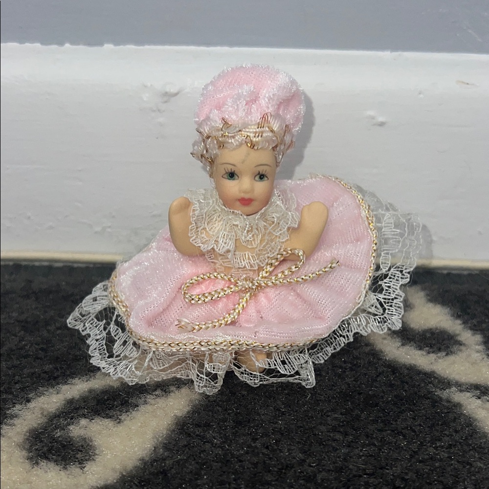 Mini Porcelain Doll